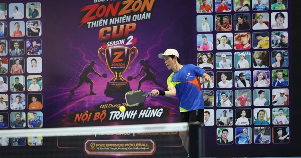 Ca sĩ Minh Quân đăng quang giải pickleball ZonZon Cúp Thiên Nhiên 2026 tại TP.HCM - hình ảnh - vipnews88.com
