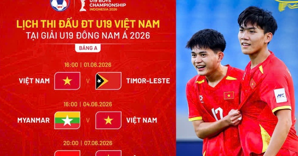 Lịch thi đấu U.19 Việt Nam tại giải Đông Nam Á 2026: Cơ hội vàng và nơi theo dõi - hình ảnh - vipnews88.com Lịch thi đấu U.19 Việt Nam tại giải Đông Nam Á 2026: Cơ hội vàng và nơi theo dõi - hình ảnh - vipnews88.com
