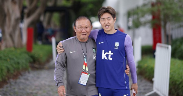 HLV Park Hang-seo xuất hiện cùng đội tuyển Hàn Quốc: Thân thiết với sao PSG - hình ảnh - vipnews88.com HLV Park Hang-seo xuất hiện cùng đội tuyển Hàn Quốc: Thân thiết với sao PSG - hình ảnh - vipnews88.com