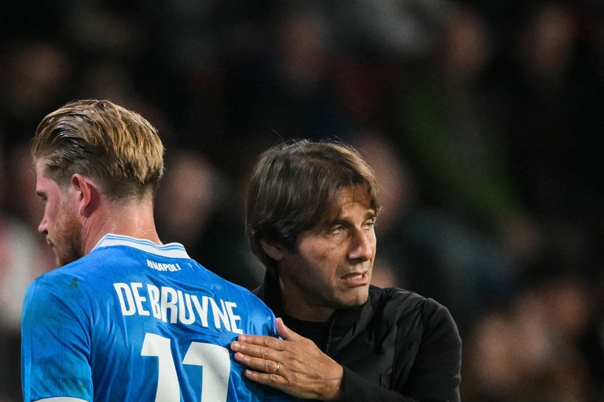 Phía sau vụ De Bruyne công kích HLV Conte: Mối bất hòa khiến Napoli chấn động - hình ảnh - vipnews88.com
