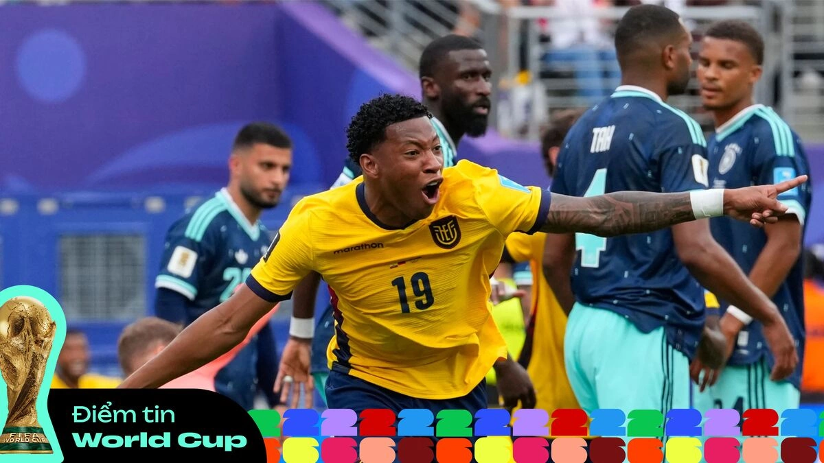 Ecuador ngược dòng thắng Đức 2-1: Cú sốc tại World Cup 2026 - hình ảnh - vipnews88.com