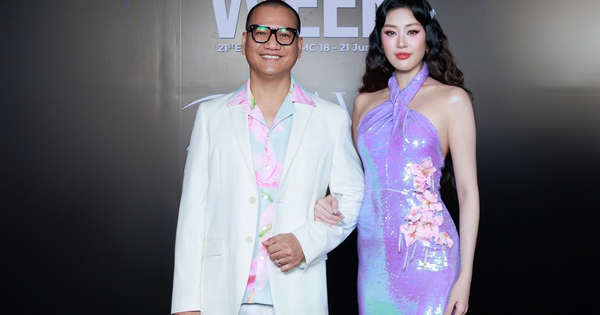 Hoa hậu Khánh Vân sánh đôi chồng nhiếp ảnh gia tại Tuần lễ Thời trang Việt Nam - hình ảnh - vipnews88.com