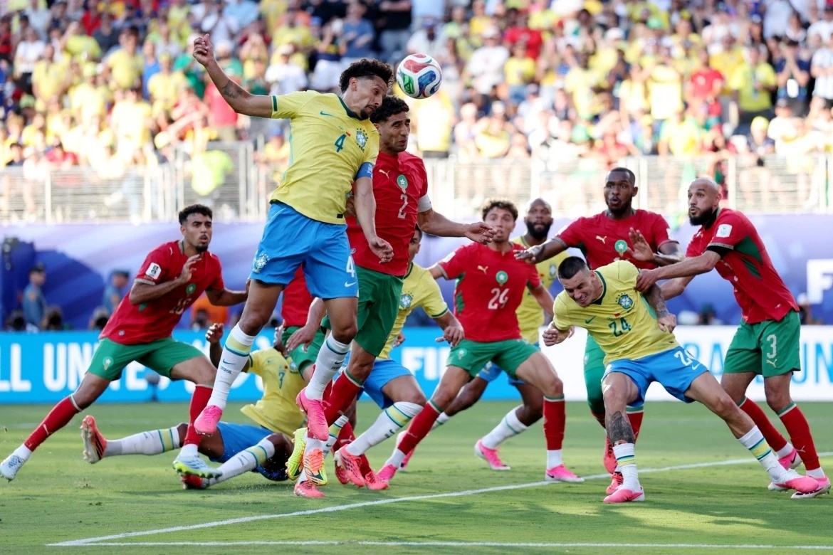 Brazil 1-1 Morocco: Vinicius Junior tỏa sáng, người hâm mộ Việt tranh cãi nảy lửa - hình ảnh - vipnews88.com Brazil 1-1 Morocco: Vinicius Junior tỏa sáng, người hâm mộ Việt tranh cãi nảy lửa - hình ảnh - vipnews88.com